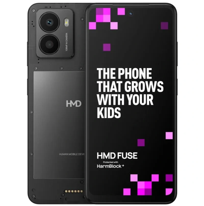 Представлен HMD Fuse — смартфон с неординарным дизайном и ИИ-блокировщиком взрослого контента