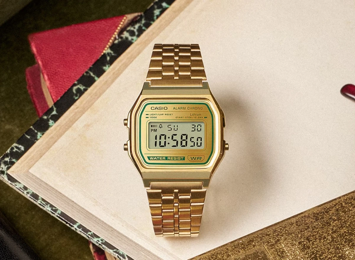    Casio A158WEGV-9A