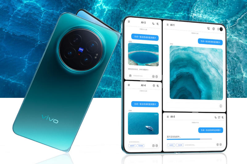 ����������� �������� �������� Vivo X Fold6 � ����� Dimensity 9500, �������� Zeiss � �������� �� 7000 ����