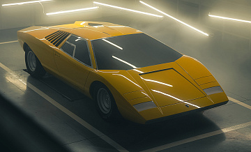 Выпущена реплика Lamborghini Countach